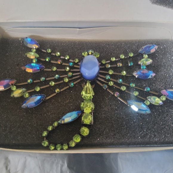SALE AVON DRAGONFLY BROOCH VINTAGE 2005 New no tags - Picture 7 of 10